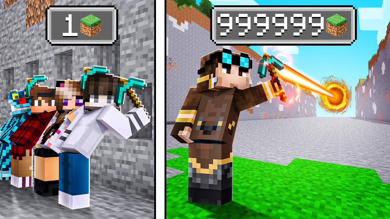 MINECRAFT SFIDA A CHI TROVA PIU' DIAMANTI MA... POSSO RUBARE AI MIEI AMICI!