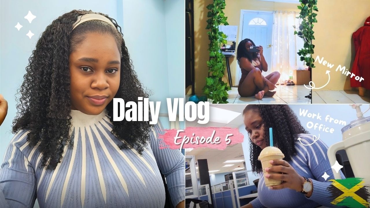 Life in Jamaica 🇯🇲 | Office, New Mirror & Exercising at Home