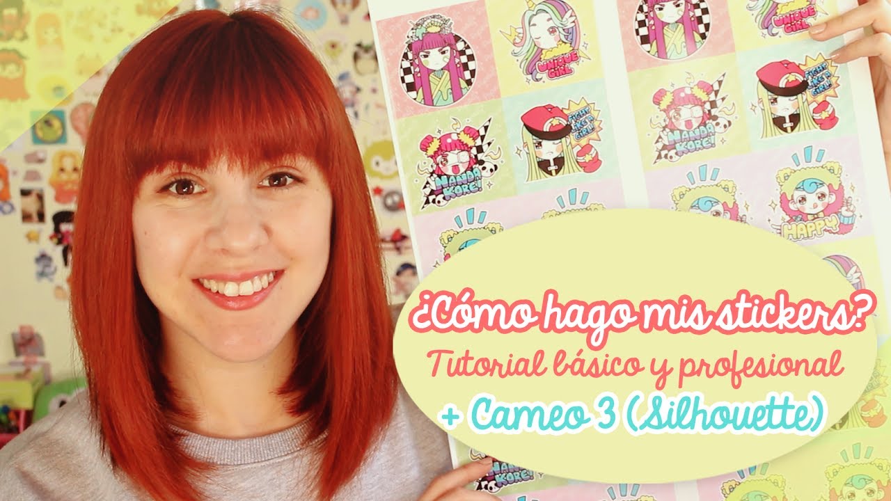 ✨ ¿Cómo hago mis stickers? ✨ Tutorial básico y profesional + Cameo3 (Silhouette)