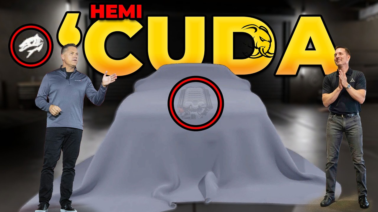 Dodge Leaves Clues on NEW CUDA, VIPER, and a MYSTERY CAR