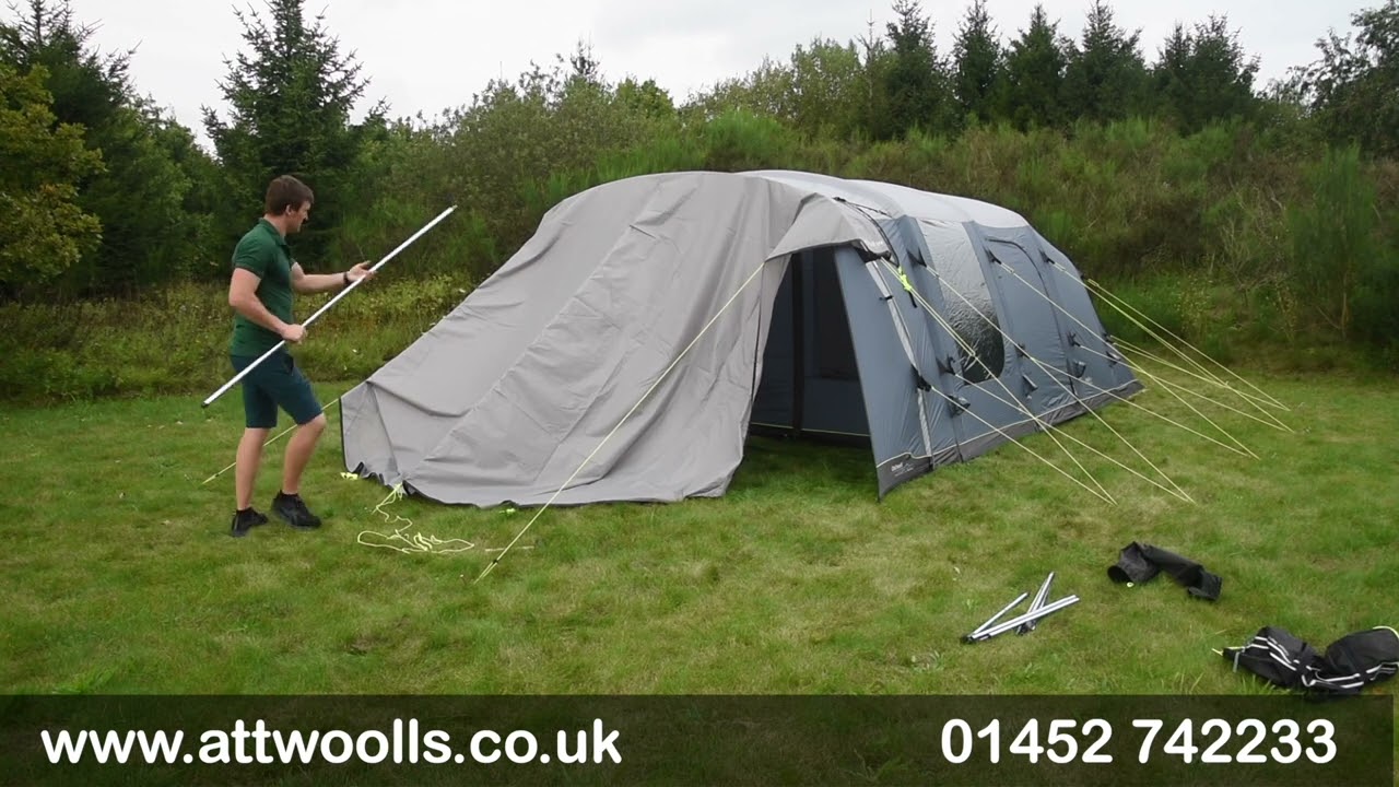 Outwell Canopy Tarp M & L Pitching Video