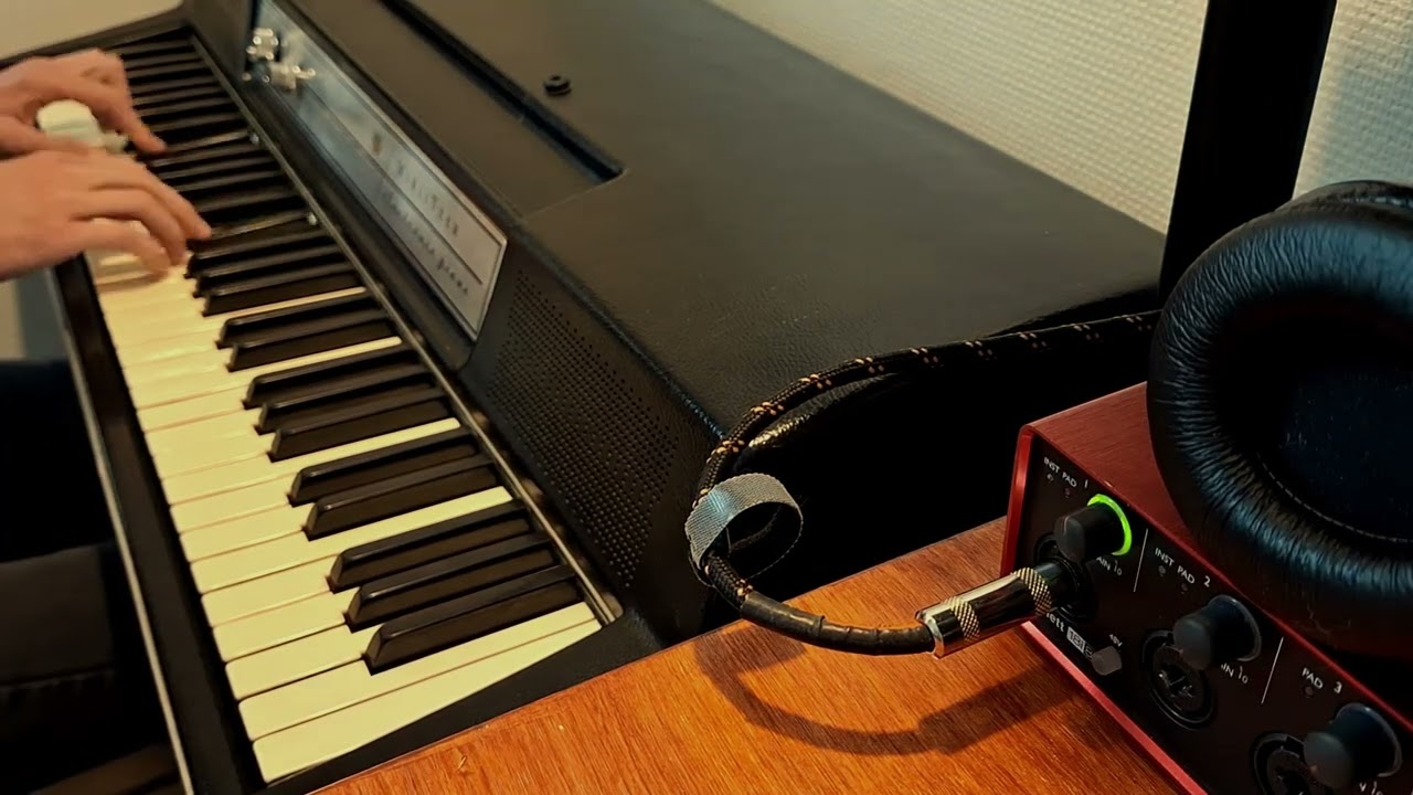 Wurlitzer 200A test, Mercy Mercy Mercy