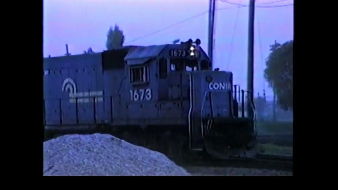 SENIOR CUT DAY MOVES TO DOLTON, IL 5/21/82. MOPAC CITY RUN WITH L&N POWER! CONRAIL,  CHESSIE, ICG!