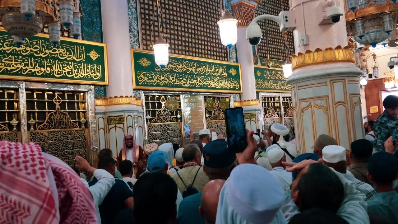 الأذان كامل من المسجد النبوي بالقرب من الروضة ، Aladhan from Al Masjid Al Nabawi