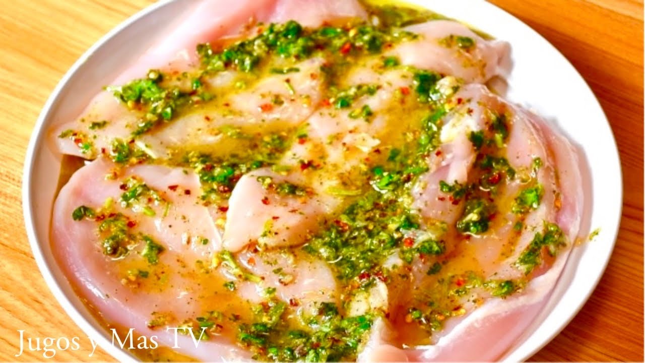Pollo al Cilantro No Me Canso de Cocinar El Pollo Así de Rico y Fácil