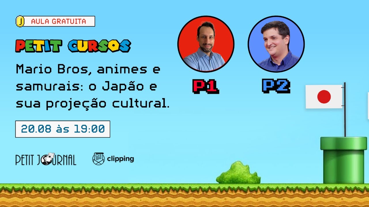 Mario Bros, animes e samurais: o Japão e sua projeção cultural | AULA GRATUITA