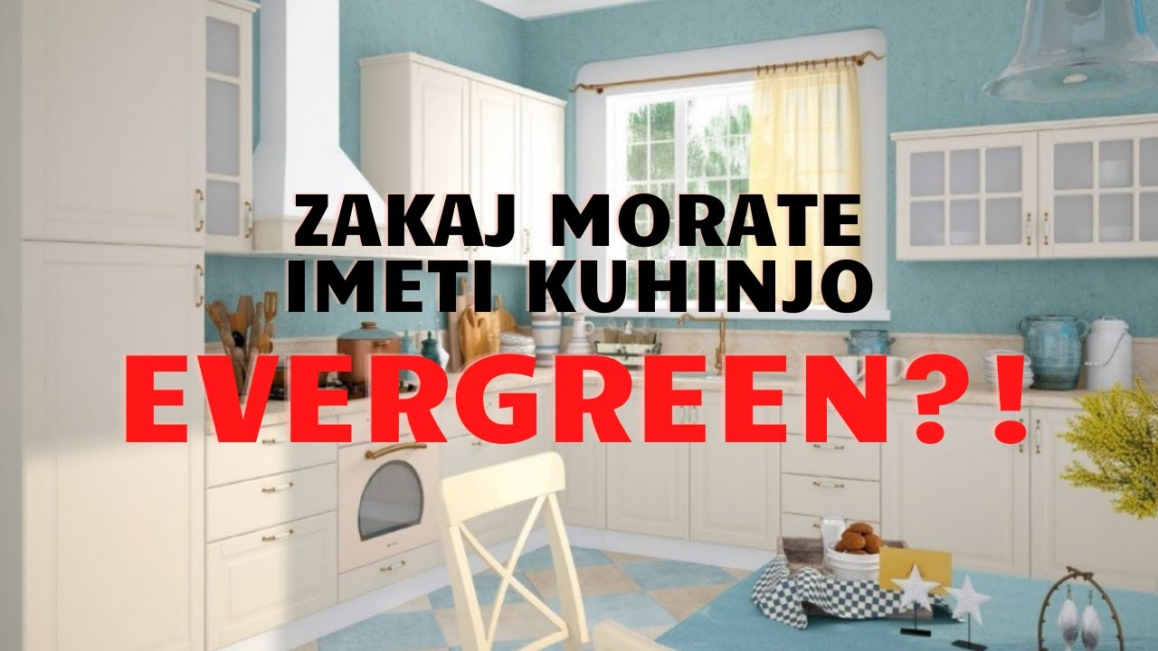 Kuhinja Evergreen proizvajalca Jela vas bo Navdušila!