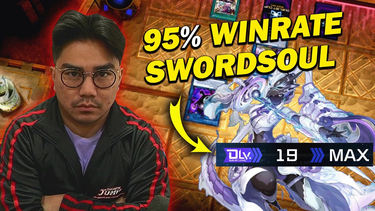 TIER 1 YUGIOH MASTERDUEL SWORDSOUL GAMEPLAY - 95% WIN RATE TO MAX LEVEL.