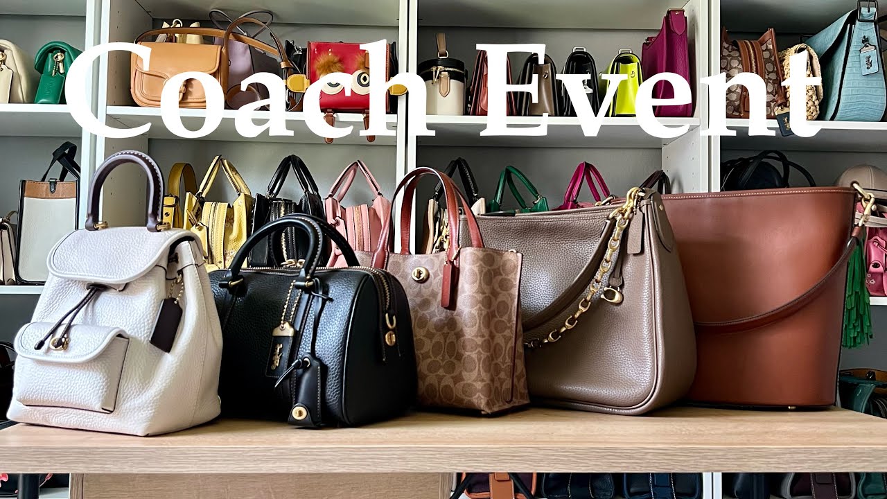 COACH SALE EVENT: Cary, Dakota, Ruby, Willow, and More!