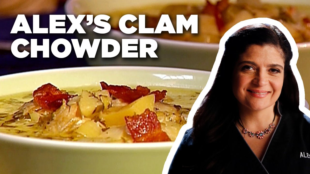 Alex Guarnaschelli's Clam Chowder | Alex's Day Off | Food Network