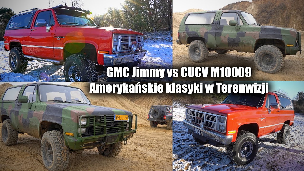 GMC Jimmy vs CUCV M1009. Amerykańska klasyka w Terenwizji