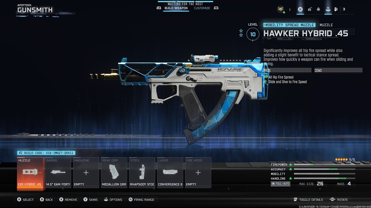 CoD BO7 Black Ops 7 & Warzone - Blueprint - SMG - Gremlin - Apoptosis - Weapon Inspect