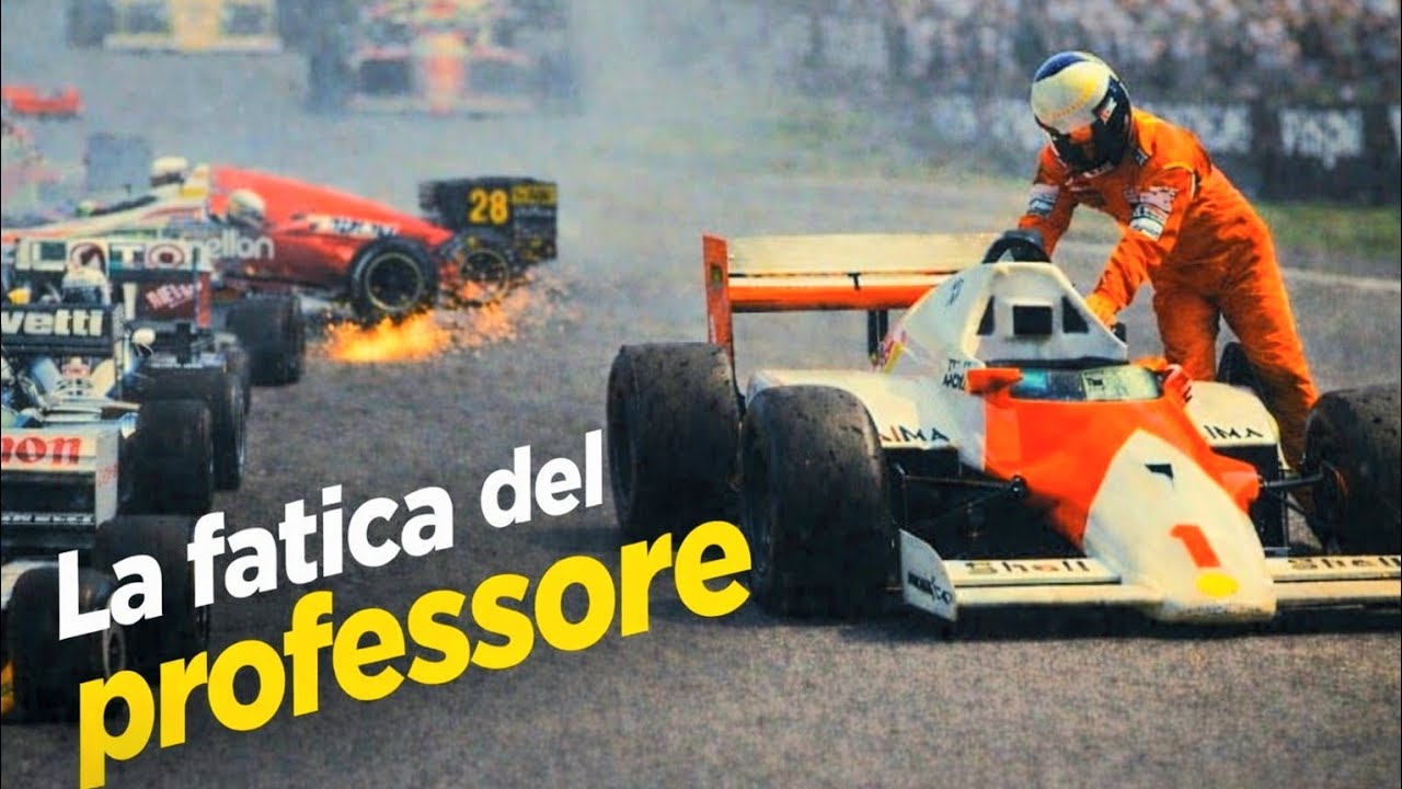 GP Germania 1986 RAI Hockenheim Ayrton Senna Alain Prost Nelson Piquet Nigel Mansell Keke Rosberg