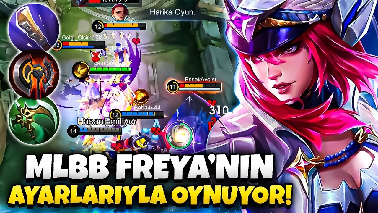 FREYA’nın İYİCE AYARLARINI BOZDULAR! - BU HALİ META OLUR MU? - Mobile Lgeneds 
