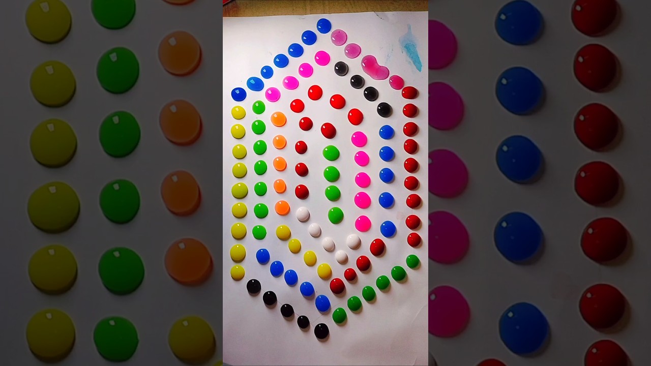 🎨Why This Color Mixing is So Satisfying!✨ #relaxing