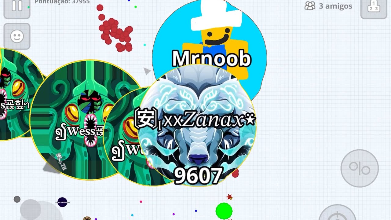 NOOB?🤡 (AGAR.IO MOBILE)