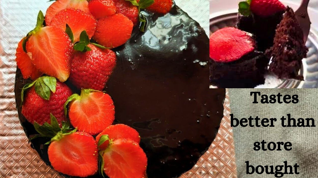 Birthday Special Chocolate Strawberry Cake 🎂 Bakery Style at Home