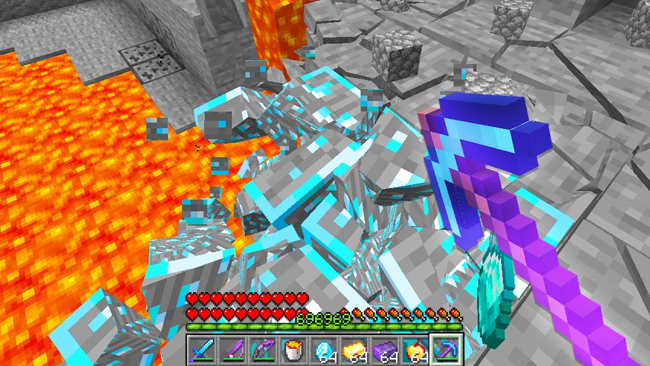 Minecraft UHC but i added Realistic Physics..