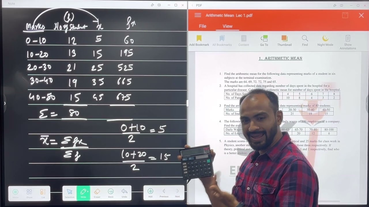 FYBCOM, BMS, BBI |Measure of Central Tendency with Tricks | MUMBAI UNIVERSITY | SIRAJ SHAIKH