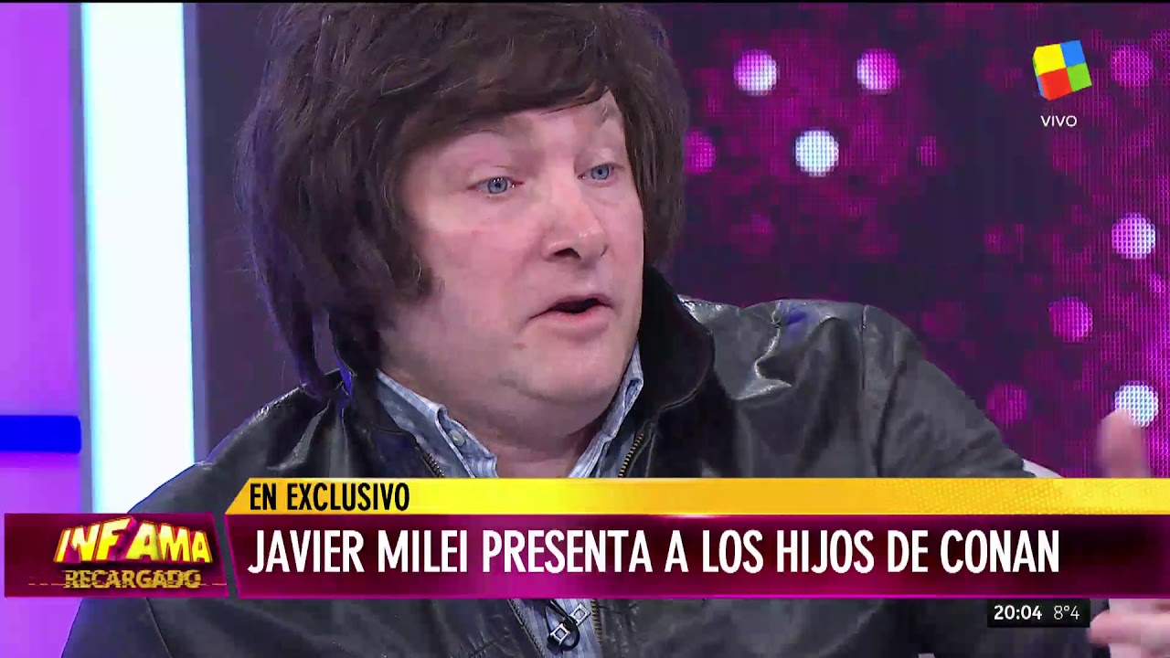 Javier Milei presentó a 