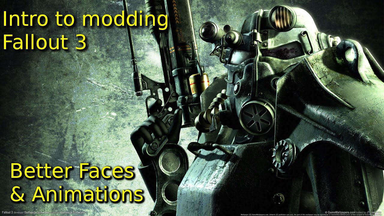Fallout 3 || Mod tutorial || Part 3: Better Faces & Animations