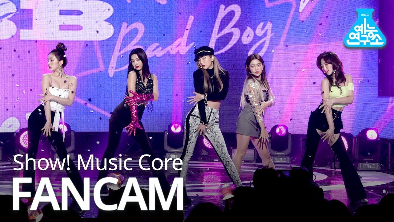 [예능연구소 직캠] Red Velvet - RBB(Really Bad Boy), 레드벨벳 - RBB(Really Bad Boy) @Show Music core 20181215