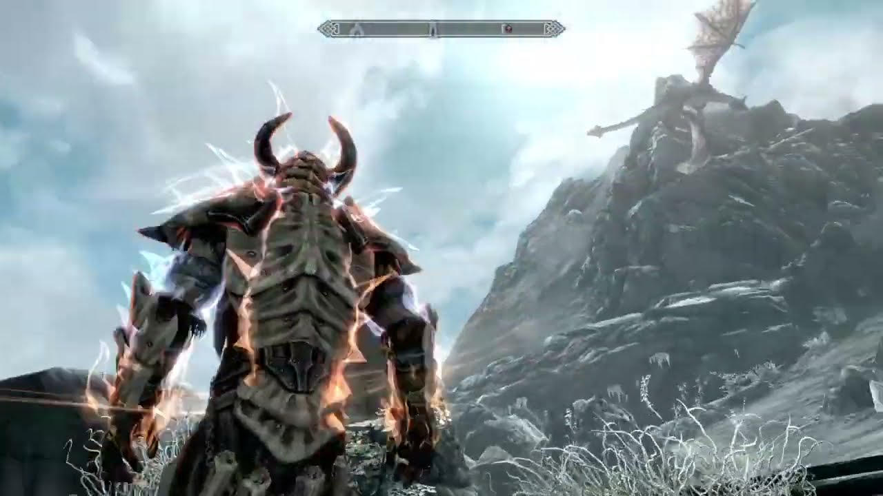 Legendary Dragon on Legendary Difficulty - Skyrim
