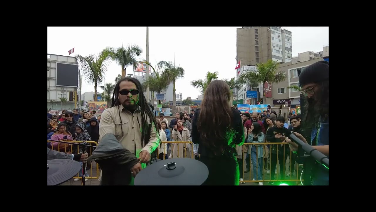 Nyjah Bredda en vivo Parque Kennedy de Miraflores