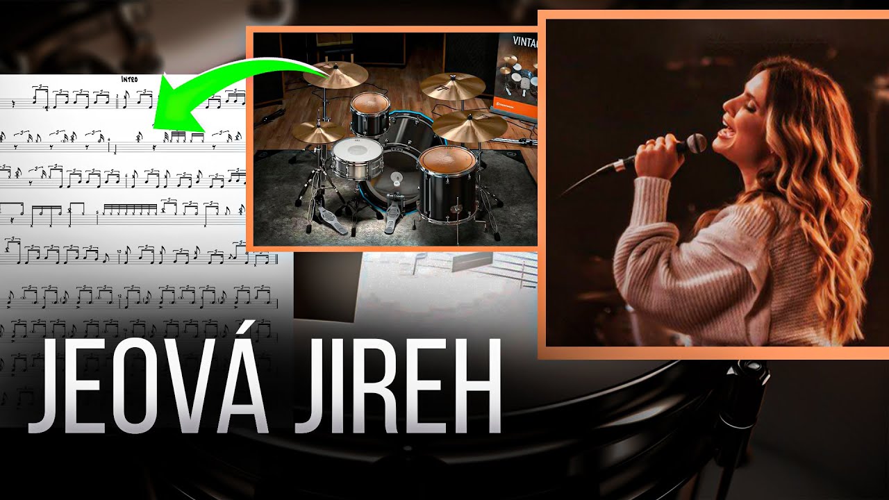 Jeová Jireh - Aline Barros | Partitura de Bateria