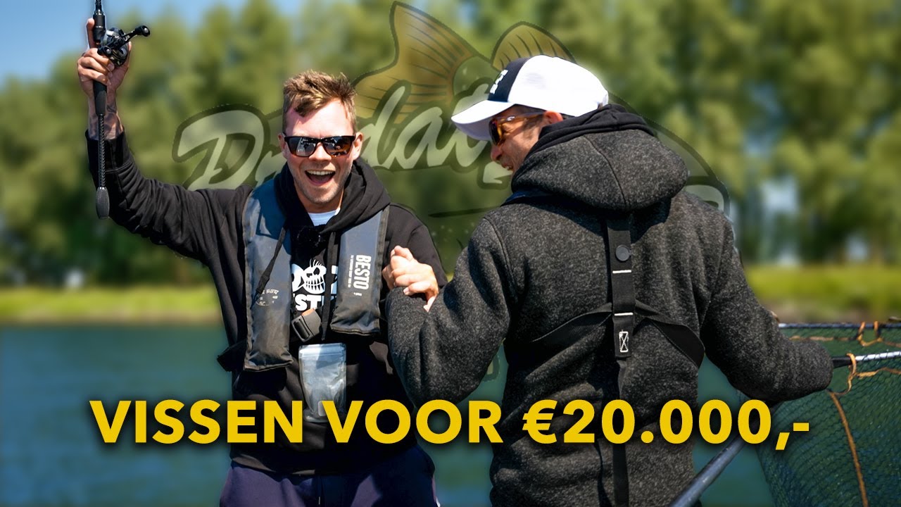 WIJ vissen de CHAMPIONS LEAGUE van het ROOFVISSEN!!!