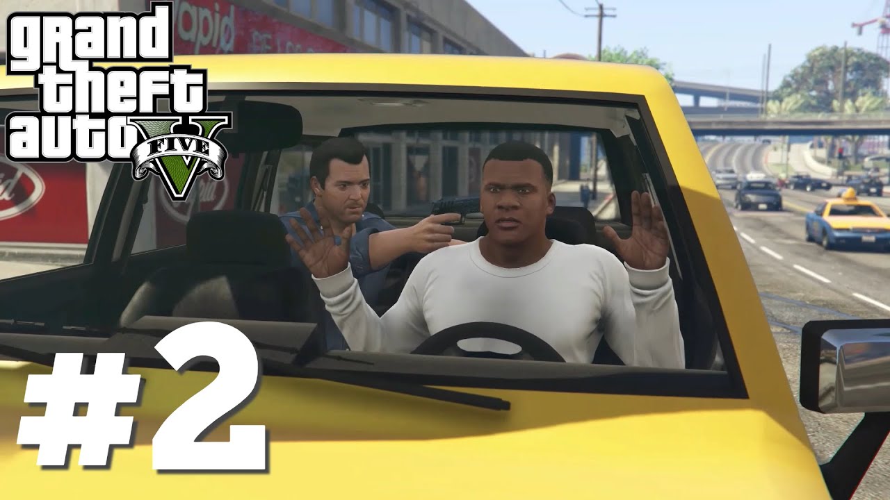 Grand Theft Auto 5 - Part 2 PC Gameplay Walkthrough - Franklin with Lamar (GTA V)