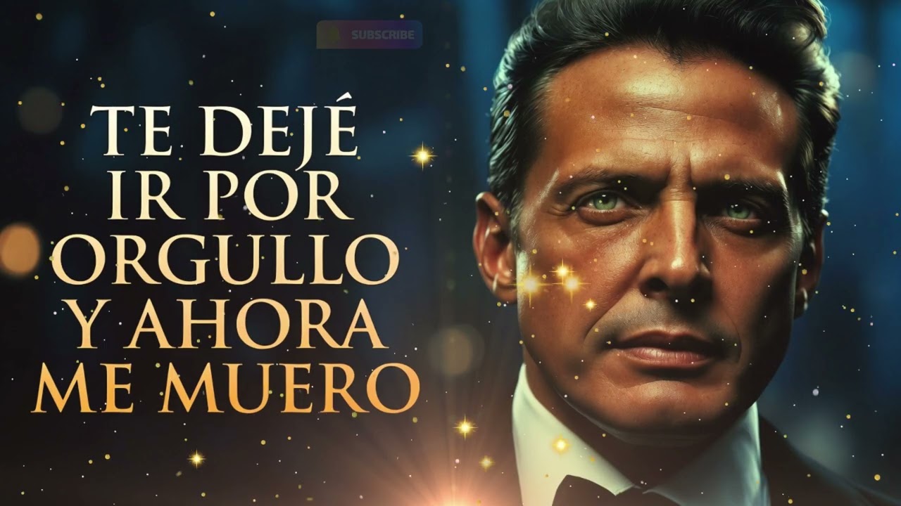 Luis Miguel 2026 - Te Dejé Ir Por Orgullo Y Ahora Me Muero -Balada romántica con orgullo herido.