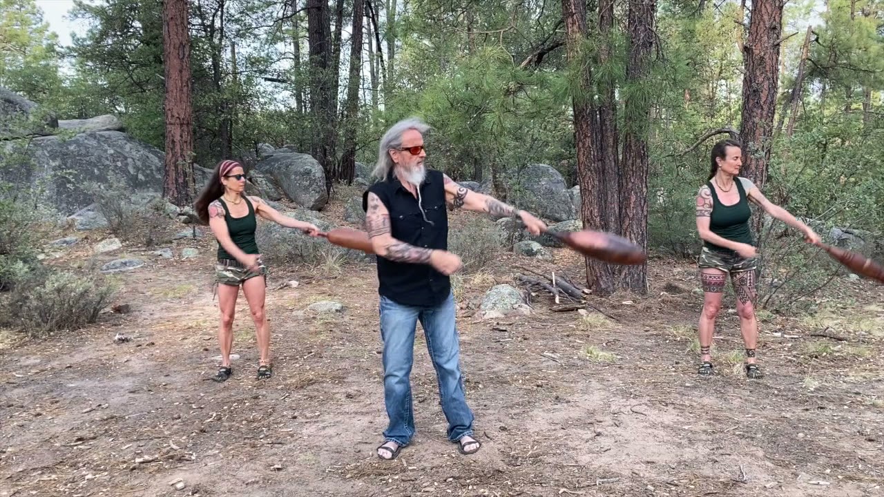 5 Min. Heavy Karlakattai Club Training ~ ZenKahuna Style