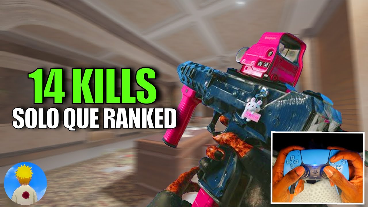 Dropping 14 KILLS in Solo Que Ranked - Console Rainbow six siege 