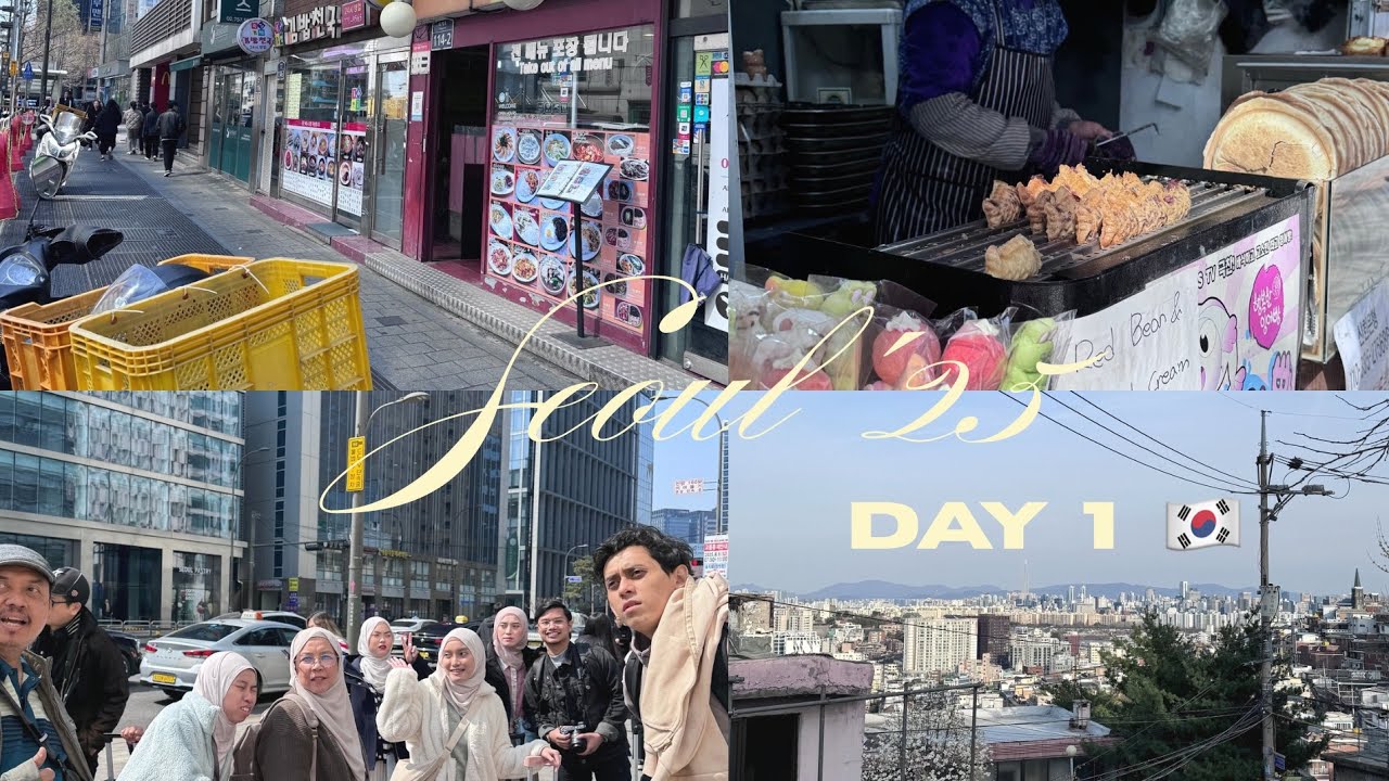 day 1 in Korea 🇰🇷🇰🇷 our raya 2025 