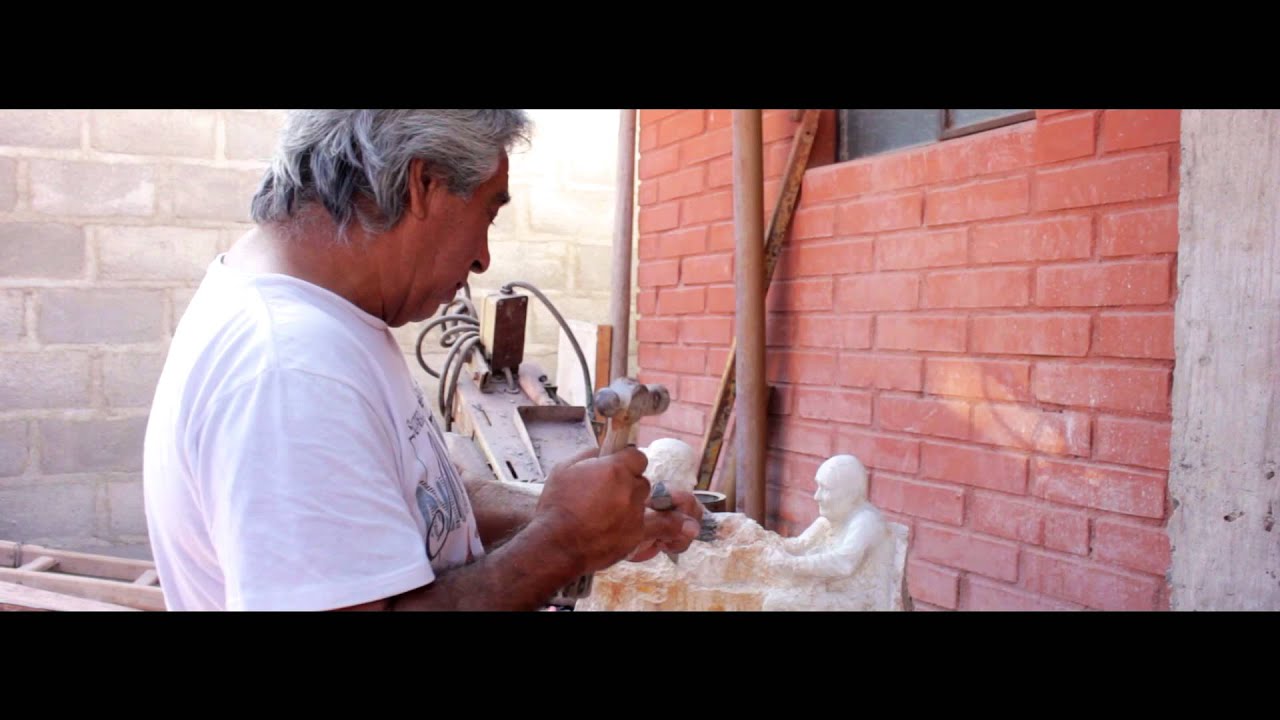 Artesanias Tradicionales Combarbala Cap 6. Hugo Adaros. Artesania en combarbalita.