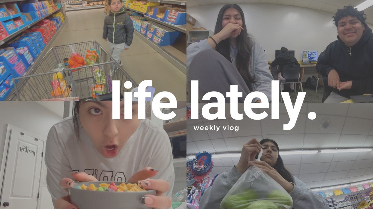 week vlog | Shopping | School