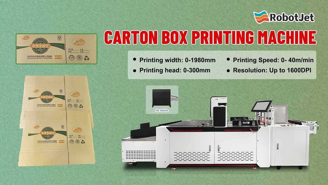 CARTON BOX PRINTING MACHINE