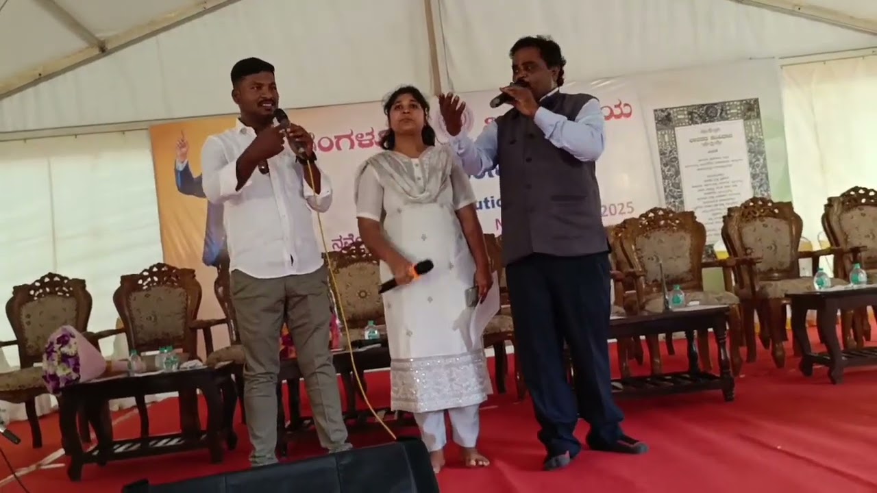 Bengaluru University program- venkatachalapathi and team
