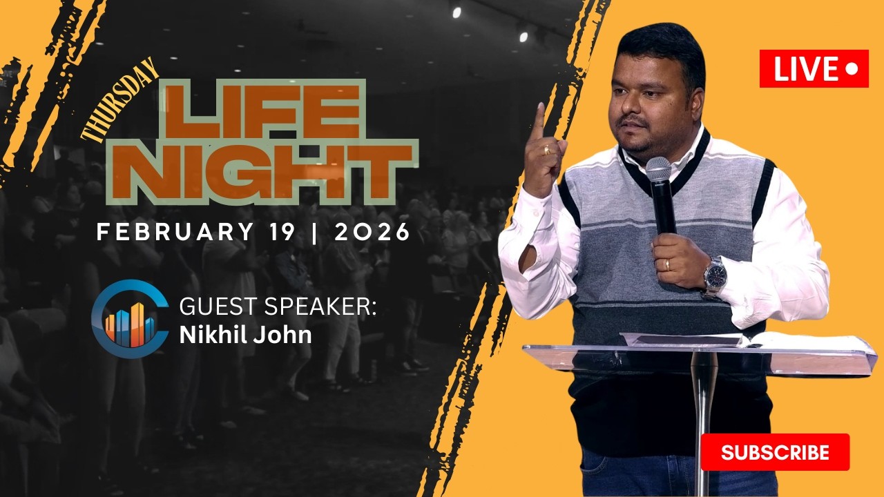 THE CITY CHURCH | Nikhil John ( February 19th 2026 7:00 PM )