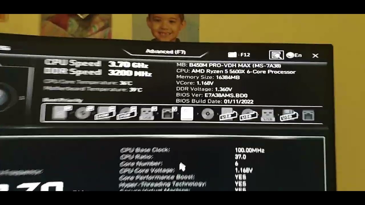 How to upgrade to Ryzen 5000 series on B450m pro VDH Max (5600x example)