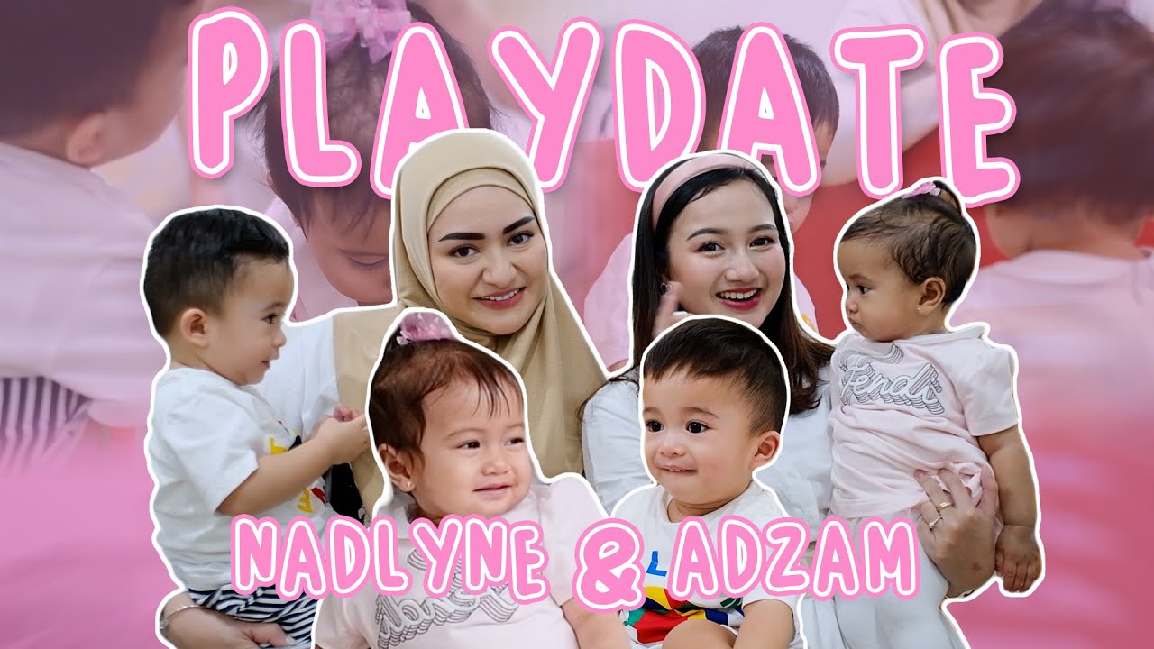 MAIN BARENG ADZAM, KESERUAN ANAK-ANAKNYA MAMINA & NATHALIE HOLSCHER!