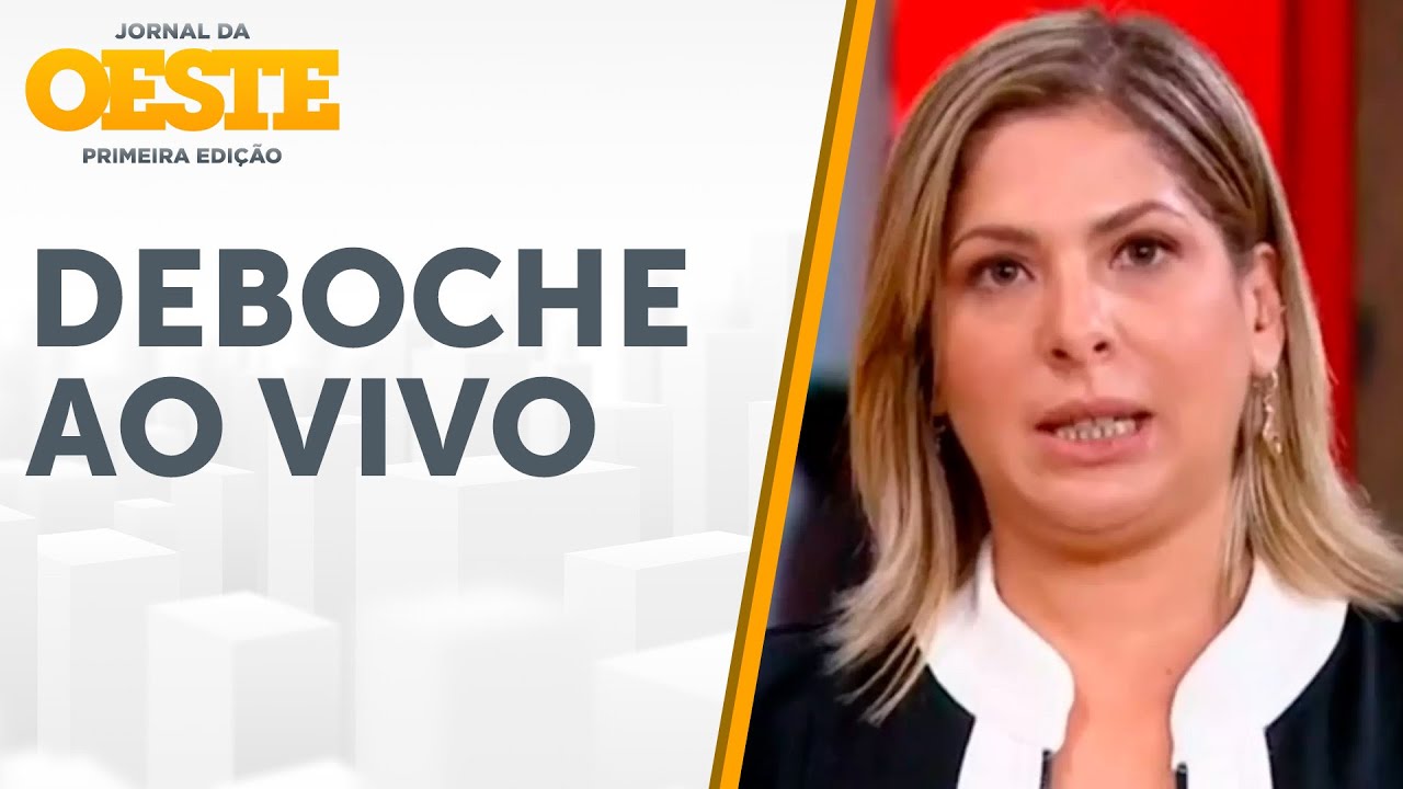 JORNALISMO OU MILITÂNCIA? Daniela Lima debocha de Bolsonaro