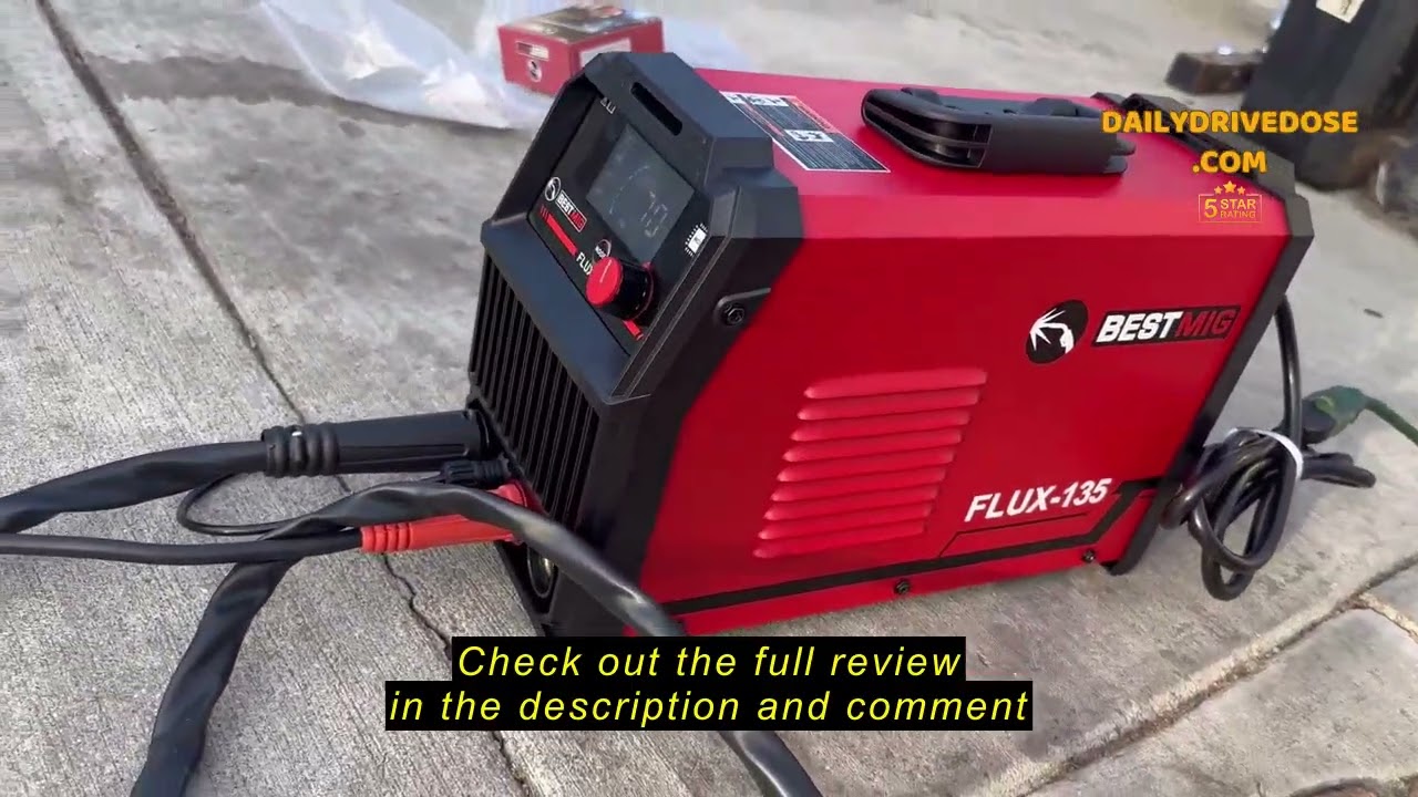 Review BESTMIG. BESTMIG 135A MIG Welder - 3-in-1 Flux Core Welder, MIG/Lift TIG/Stick Welding Machin