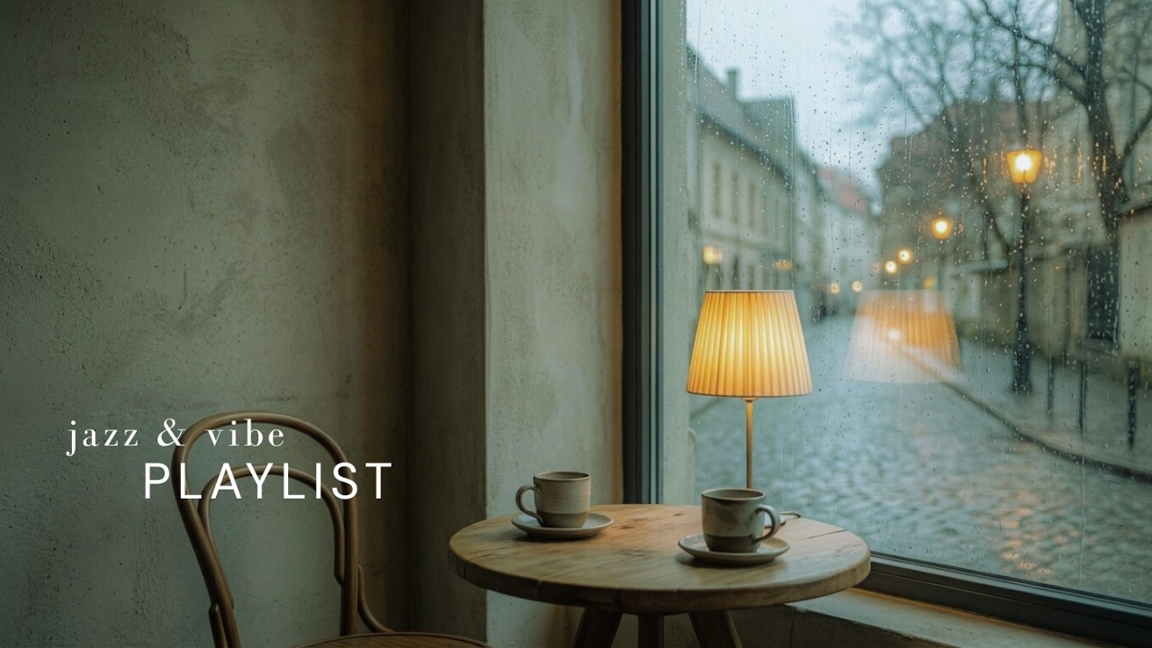 Relaxing Jazz Playlist │ Smooth Café Jazz for Working, Studying & Cozy Moments