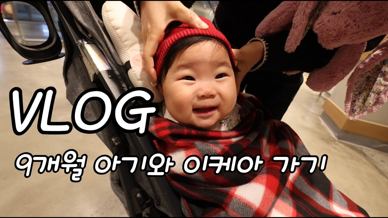 9개월아기와 이케아가기ㅣ이케아 고양점ㅣ육아브이로그 , 가족브이로그