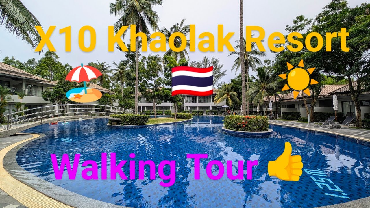 Откройте для себя лучший семейный отдых на курорте X10 Khao Lak: виртуальный тур.
