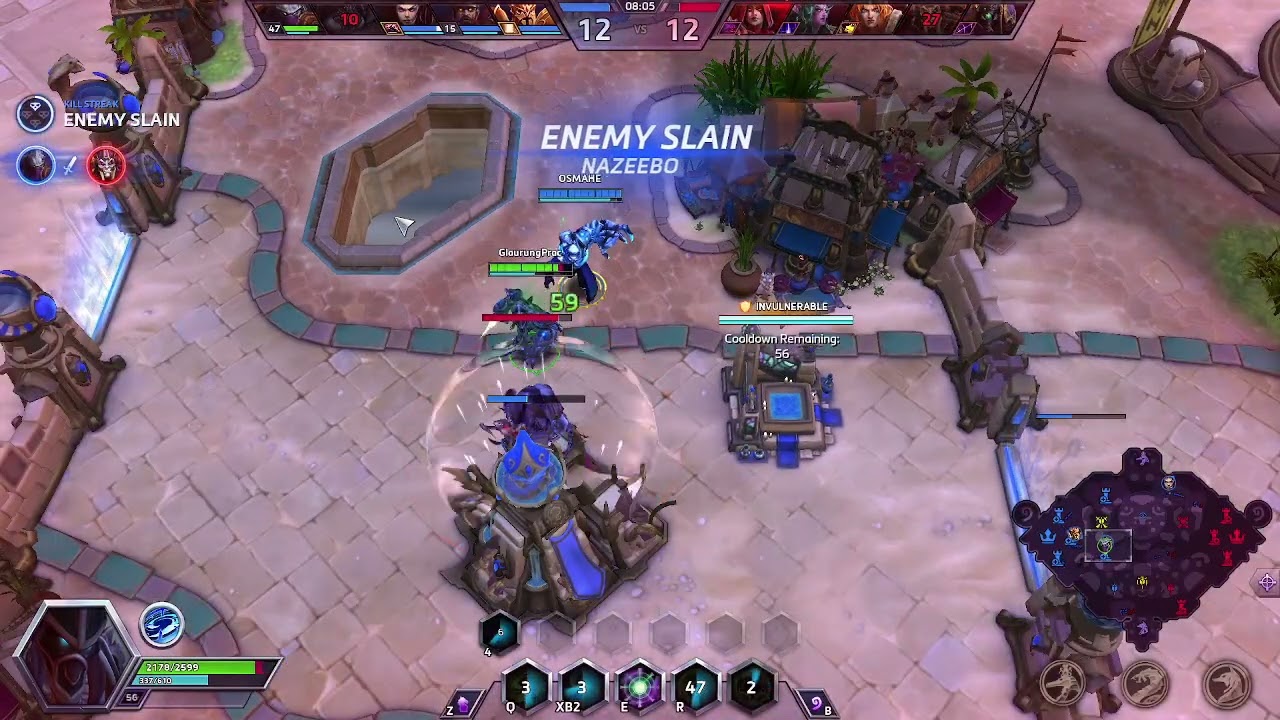 Session 1:  Heroes of the Storm (Zeratul Gameplay)