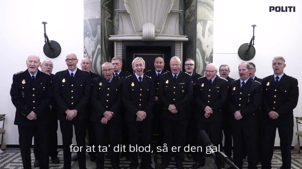 Københavns Politi Sangkor - årets julefrokostsang 2017