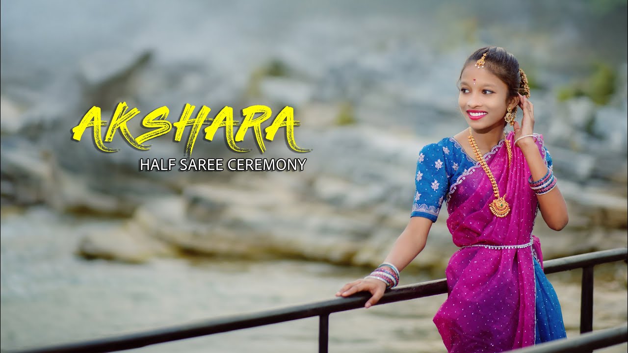 Half Saree Pre Shoot | Akshara | By Rv Photography | Adilabad | 9951542193